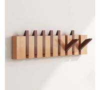 Ganchos de pared resistentes para colgar abrigos, llaves, sombreros, batas, toallas, perchas estilo piano