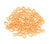 Ganchos de plástico para llavero, lindos cierres de garra de langosta, ganchos de presión suaves para manualidades hechas a mano, cordón, llavero, colgante de joyería, 32 mm, (50 piezas vendidas)