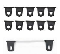 Ganchos de plástico para toldo de caravana con 10 piezas, se adapta a ranuras de rodillo de toldo enrollables automáticas, diseño de ahorro de espacio adecuado para acampar al aire libre y viajes