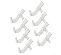 Ganchos de radiador de plástico compatibles con toalleros eléctricos, perfectos para secar toallas y ropa en múltiples entornos del hogar, utilizando calor del radiador para un secado eficiente
