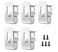 Ganchos de repuesto para clip de cinturón Alnicov, 5 unidades, clips para portaherramientas, gancho para cinturón apto para taladros y herramientas Dewalt 20 V MAX