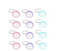 Ganchos de Resina con Forma de Girasol para Cortina, Colgador Decorativo para Ducha de baño, Resistente, Duradero, no fácil de Instalar, 12 Uds.
