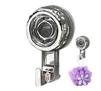 Ganchos de succión - Heavy Duty No Drill Strong Reusable, 10cm Removable Gear, Universal Bathtub Kitchen Window Hardware, 100g PET PC TPU ABS Cuerpo | Storage Aid For Tiles & Mirrors