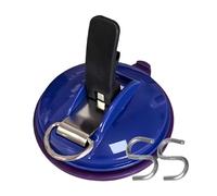 Ganchos de taza de succión - ganchos de pared, clips de montaje | con succión reutilizable, no se requiere perforación para baños cocinas de los baños RVS RVS Material de organización de almac
