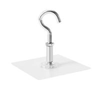 Ganchos de techo adhesivos: diseño resistente, soportes removibles impermeables, aplicación sin daños, utilidad de sujeción fuerte, solución de almacenamiento adhesiva | Organización de la puerta del