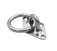 Ganchos en forma de U de acero inoxidable para colgar plantas con forma de , ganchos de techo con rosca, para baño, cocina, ducha, garaje, estudio, boxeo, gimnasio, al aire libre e interior