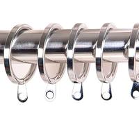 Ganchos for cortinas de ducha, anillos for cortinas de ducha, 10/20 piezas Anillos for cortinas de cortinas de metal Anillos for colgar cortinas decorativos for cortina de ducha for puerta de ventana,
