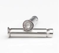 Ganchos for pernos de anclaje, rosca M8, 70 mm largo, cabeza plana hexagonal, perno expansión, Allen avellanado, implosión, acero inoxidable, tornillos, tornillo(M12*100 1PCS)