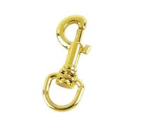 Ganchos giratorios, Ganchos giratorios a presión 11/15mm 5/10/20 Uds Clip de mosquetón con cierre langosta Metal Multicolor(Gold-11mm,10Pcs)