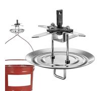Ganchos giratorios resistentes | Gancho giratorio de rueda | Percha giratoria de acero para suspensión de objetos, reparación de vehículos, fabricación industrial, almacén