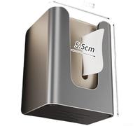 Ganchos magnéticos de cocina para puertas de refrigerador, no requiere taladro, diseño robusto de acero al carbono y aluminio para organizar pequeños artículos del hogar (K)