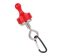 Ganchos Magnéticos Fuertes | Potente Percha Pesada Con Un Gancho Mosquetón,Percha De Ropa De Camping - Para Crucero Camper Viaje Cocina Baño Exterior Barbacoa Puerta Gabinete De Techo