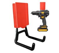 Ganchos magnéticos - Herramienta resistente, no requiere taladrar para la instalación de herramientas cerradas, gancho de metal | Ganchos de almacenamiento para garaje, cobertizo de pared, jardín