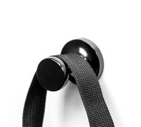 Ganchos magnéticos multiusos, no requiere herramientas, uso con cualquier superficie ferrosa o discos de acero con respaldo adhesivo incluidos, perfectos para abrigos, sombreros y bolsas (paquete de