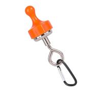 Ganchos magnéticos resistentes, colgador fuerte con mosquetón, gancho para linterna de camping, para viajes, cruceros, caravanas, cocina, baño, parrilla al aire libre, puerta, , techo, armario