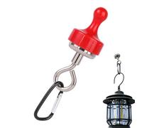 Ganchos magnéticos resistentes | Percha resistente con mosquetón | Gancho para linterna de camping | para viajes al aire libre cocina parrilla puerta frigorífico techo armario armario crucero