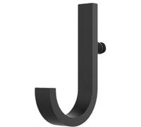 Ganchos organizadores para cobertizos, ganchos para herramientas de cobertizo, ganchos de soporte en forma de J para cobertizos, ganchos multiusos que ahorran espacio para almacenamiento de pared para