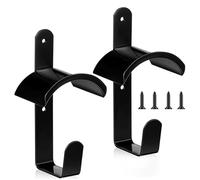 Ganchos para bridas para montaje en pared, soporte para abril para | Ganchos para bridas Portabrillas,Gancho para cabestro con tornillos, 2 ganchos de pared para guardar objetos, para establo para