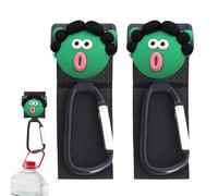 Ganchos para cochecitos - Gancho para coche eléctrico | 2 correas multiusos para cochecito con clips para cochecito | Ganchos para bolsas de cochecitos | Cerradura de correa resistente para cochecito,