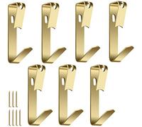 Ganchos para cuadros para pared rígida Kit para colgar cuadros Gancho para colgar cuadros rígidos 7PC-D