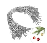 Ganchos para Decoración Navideña, 100 PCS Ganchos para Bolas de Navidad, Cuerda para Colgar Adornos Navidad, Colgantes Decoración Arbol Navideña, Decoracións Colgante de Arbol de Navidads