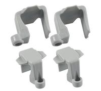 Ganchos para defensa de barcos - Clips de defensa duraderos de 4 piezas para barco | Clips de boya de barco multifuncionales fáciles de instalar | Ganchos de parachoques con montaje en riel para uso