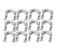Ganchos Para Herramientas Para Cobertizos 20 Pcs Garage Storage Hook Heavy Duty Utility Shed Hanging Holder Warehouse Metal Hanger Garden Kitchen Wall Double Bracket