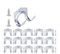 Ganchos Para Herramientas Para Cobertizos 50 Sets Multi-Purpose Wall Hook Metal Hanger Holder Double Hooks Garage Shed Hanging Organizer for Garden Kitchen Tool