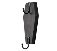 Ganchos para llaves de ataúd,Ganchos para ataúd Colgador de bolsa de toalla | Porta llaves con forma de ataúd montado en la pared para abrigos Toallas Bolsa