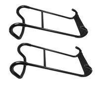 Ganchos para mancuernas, 2 ganchos resistentes para mancuernas, capacidad de 225 libras, accesorio para barra para press de banca de hombros