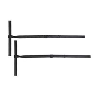 Ganchos para mancuernas, 2 unidades de cinturones de seguridad ajustables, accesorios para rack de alta resistencia, para mujeres y hombres, gimnasio en casa, press de banca, entrenamiento de fuerza