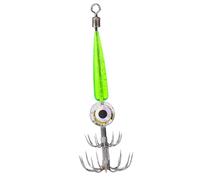 Ganchos para máscaras de calamar con luz LED - Gancho de cebo impermeable LED, para mar subacuático, kit de ganchos | Para sepias, accesorio de equipo de pescado, señuelos nocturnos de aguas profundas