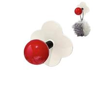 Ganchos para paredes sin daños, ganchos adhesivos resistentes en forma de flor | Colgador decorativo colorido para llaves, estante para objetos pequeños de cocina