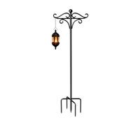 Ganchos para pastores - Ganchos dobles para pastores, gancho para colgar banderas para cargas pesadas | Soporte para para colibrí con diseño de base de 5 garras, gancho para pastores con