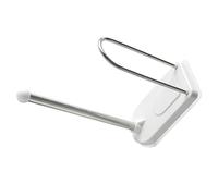 Ganchos para Perchas de Acero Inoxidable Autoadhesivos sin Taladro Blancos | Organizador para Armario y Lavandería, Suave Prendas de Punto y Bufandas, Bordes Lisos