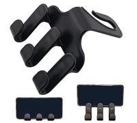 Ganchos Para Reposacabezas De Coche,Ganchos Triples para Bolsos de Coche - Organizador Multifuncional Sostenedor de Bolso Teléfono para Asiento Trasero Viaje