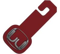 Ganchos para reposacabezas de coche para Ferrari 296 GTB Coupe 2021 2022 2023 2024, material de cuero, multiusos, portátil, colgador de asiento trasero, paraguas, bolsa, organizador de abrigos, colgar