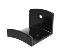 Ganchos para sombreros de vaquero para pared, paquete de 6 soportes para sombreros de ala ancha con diseño extendido de 3 pulgadas para estilo rancho, estante de montaje en pared de plástico negro