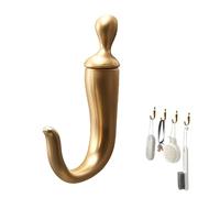Ganchos para toallas, colgador decorativo para organizar sombreros, ganchos para batas de pared, para ducha, armario, dormitorio, entrada, oficina, , lavandería, armario, bolso, corona