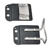Ganchos profesionales para cinturón de herramientas para martillos, herramientas eléctricas, clips de liberación rápida con capacidad de peso mejorada, colgador de martillos de metal