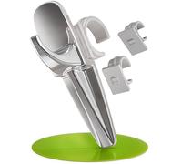 Ganchos universales para toalleros electricos de baño - color cromo - conjunto de 6 pcs.