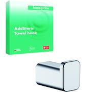 Ganchura toallero AddStoris de hansgrohe, 41742000, Color: cromado