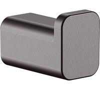 Ganchura toallero AddStoris de hansgrohe, 41742340, Color: Negro Cepillado