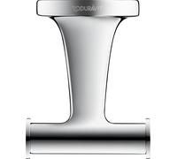 Ganchura toallero doble Duravit Starck T, 0099301000, Color: cromado