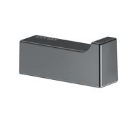 Ganchura toallero KEUCO EDITION 11, fijación oculta, 11114130000, Color: Negro cromo cepillado