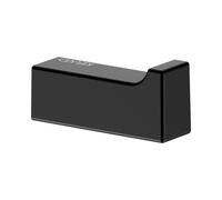 Ganchura toallero KEUCO EDITION 11, fijación oculta, 11114370000, Color: Negro Mate