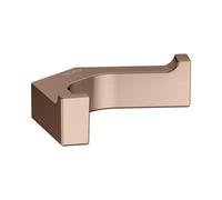 Ganchura toallero KEUCO EDITION 11, ganchura doble, cierre oculto, 11115290000, Color: rojo oro cepillado