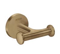 Ganchura toallero universal AXOR de hansgrohe, doble, 42812140, Color: Bronce cepillado
