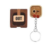 Ganci Per Chiavi Portaoggetti In Legno - Appendiabiti Da Parete Con Gancio Multiplo Organizer Cappotti Cappelli Borse Ombrelli Bagno Cucina Decorativo Pratico Accessorio Casa | Per Regalo Di Be