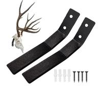 Gancio a forma di teschio, per appendere testa di cervo, pronghorn, alci e altri teschi più piccoli per display, supporti da parete con trofeo euro, con kit di installazione facile